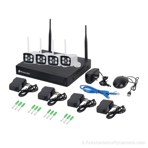 Wireless 1080p con kit NVR